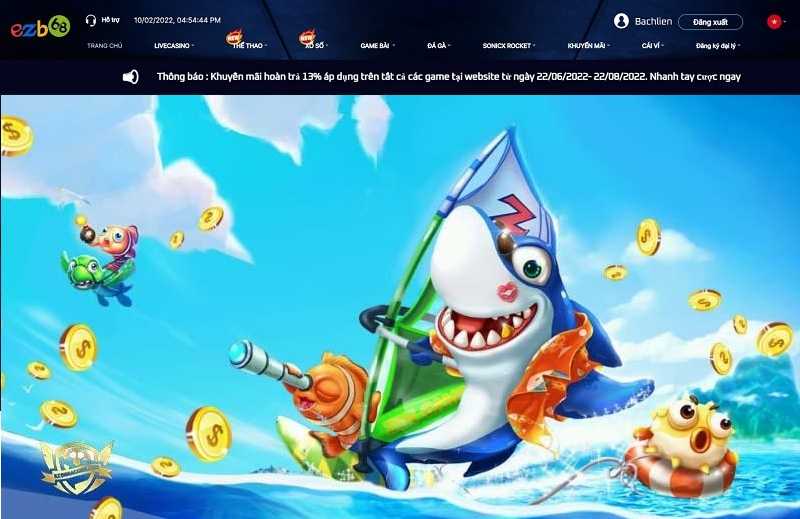 Bắn cá đổi thưởng