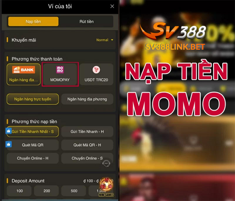 Nạp tiền bj88 qua ví điện tử