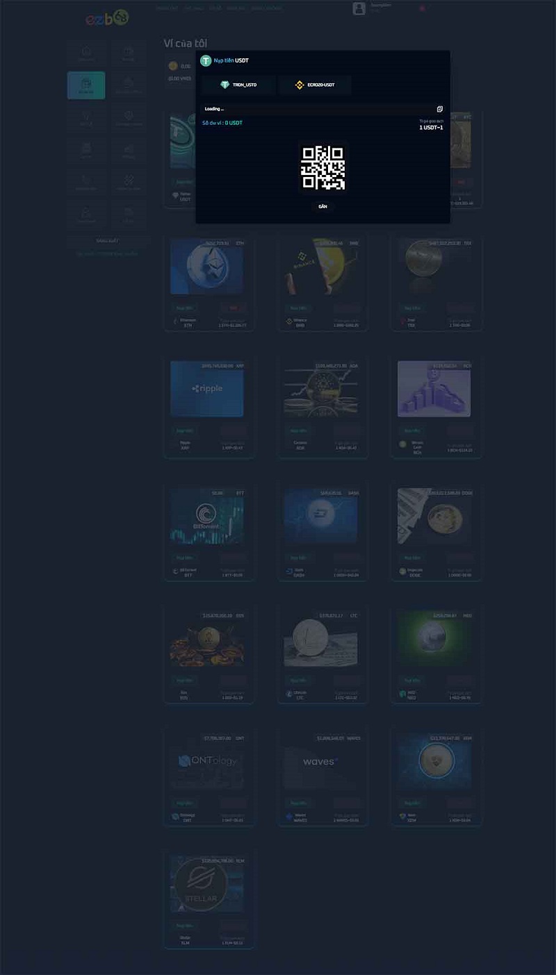 Nạp tiền vào tài khoản chơi game tại EZB68 dễ dàng